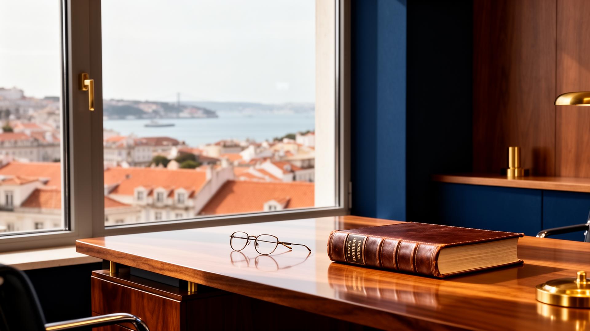 Escritório de advogados em Lisboa com vista sobre o Tejo